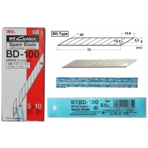 NT Cutter Blade BD100 (circle cutter blade)